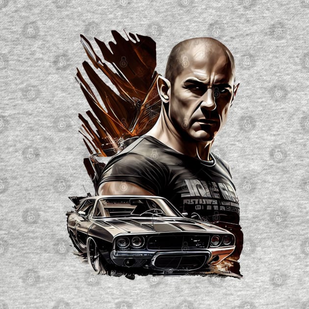 Fast & Furious - Dom Toretto by GlossyEmpress